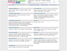 Tablet Screenshot of annuaire.annonces-tunisie.net